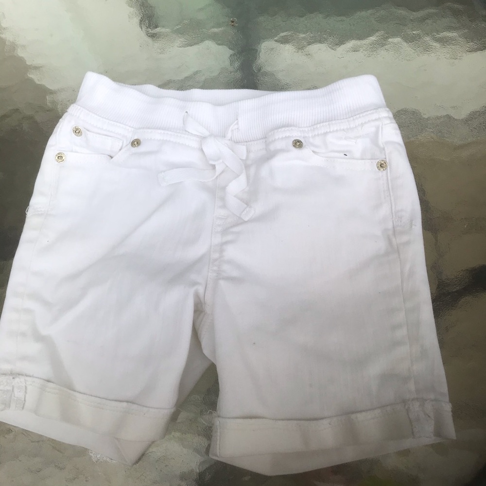 JUSTICE - Girls white shorts, Size 12